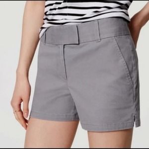 Loft The Riviera Grey 6"‎ shorts size 10